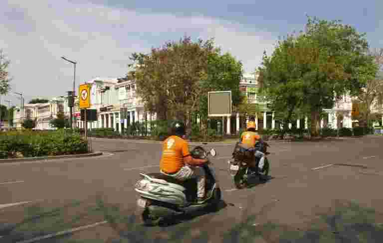 萬豪國際合作伙伴與Swiggy food送貨