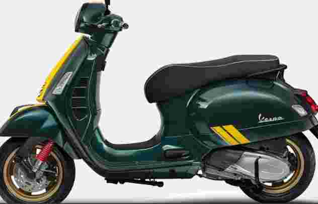 Piaggio India推出特別版Vespa賽車賽六十年代踏板車