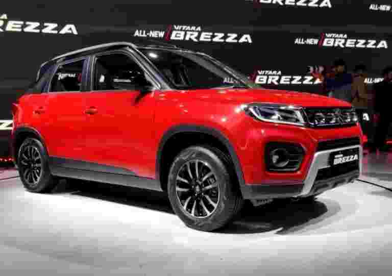 Maruti Suzuki的Brezza Logs 5.5 Lakh銷量在4.5歲的發射中