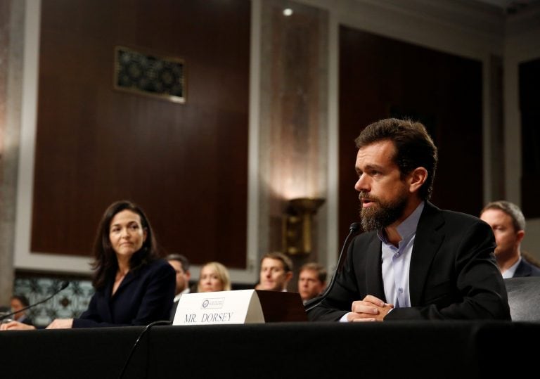 Twitter Ceo Jack Dorsey說，他和其他科技公司還沒有足夠的濫用