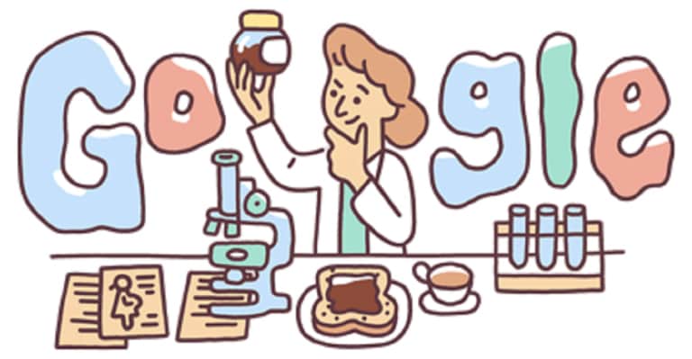 Google Doodle Honors Lucy將生下葉酸的意志