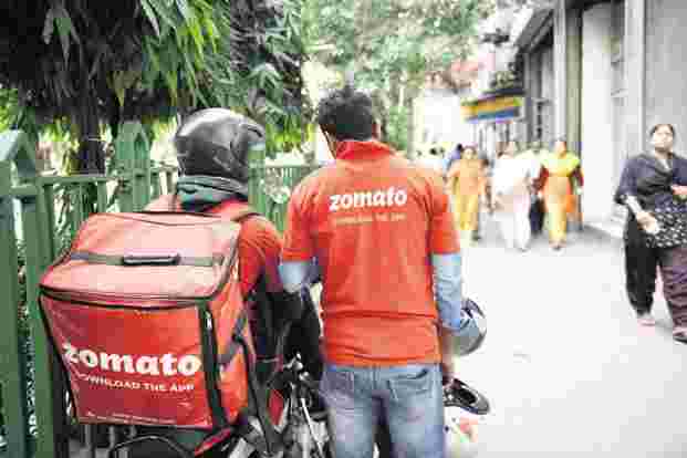 Zomato寄生蟲在80kmph時測試食品包裹遞送