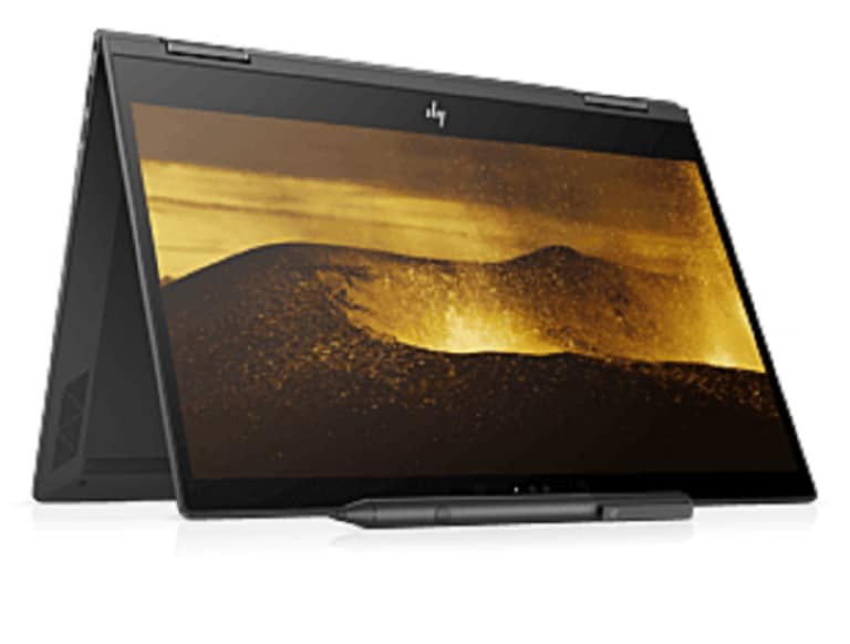 新的HP Pavilion X360筆記本與在印度建造的alexa