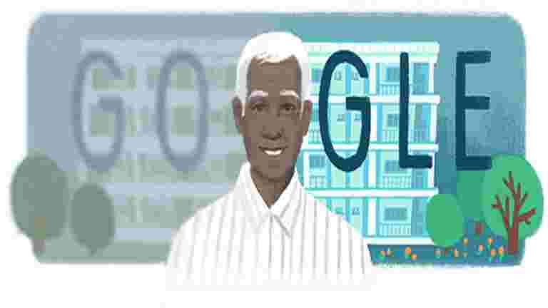 谷歌涂鴉榮譽著名眼科醫生M Vistsvaraya