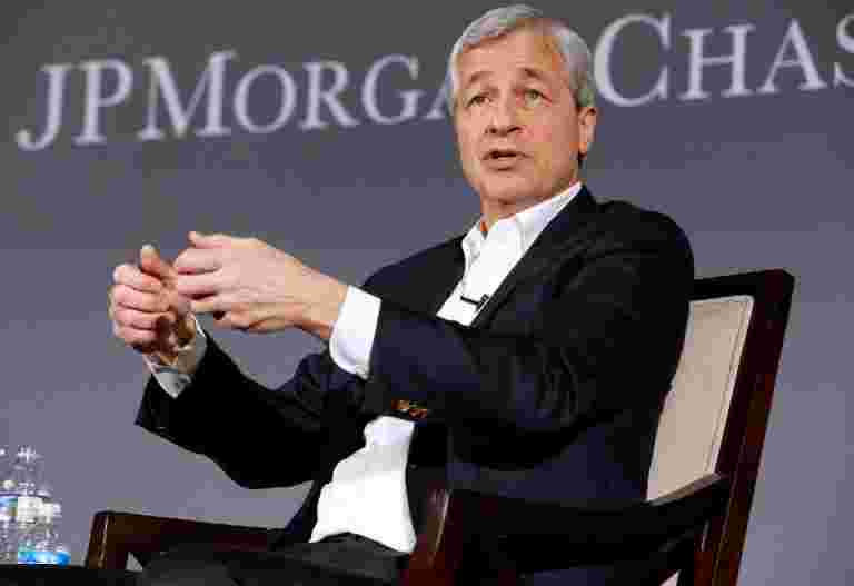 Jamie Dimon的Jamie Dimon of Jpmorgan表示，政府在印度的增長方面做了一個&ldquo;夢幻般的工作&rdquo;，非常樂觀