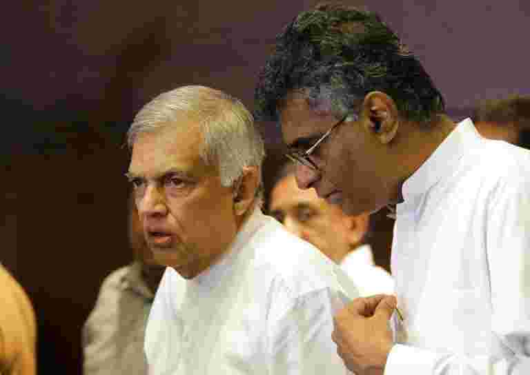 Ranil Wickremesinghe說，美國和日本凍結了斯里蘭卡的斯里蘭卡，ranil Wickremesinghe說