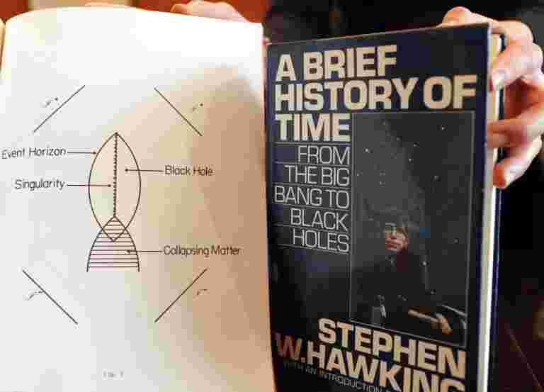 Stephen Hawking的輪椅，論文待售