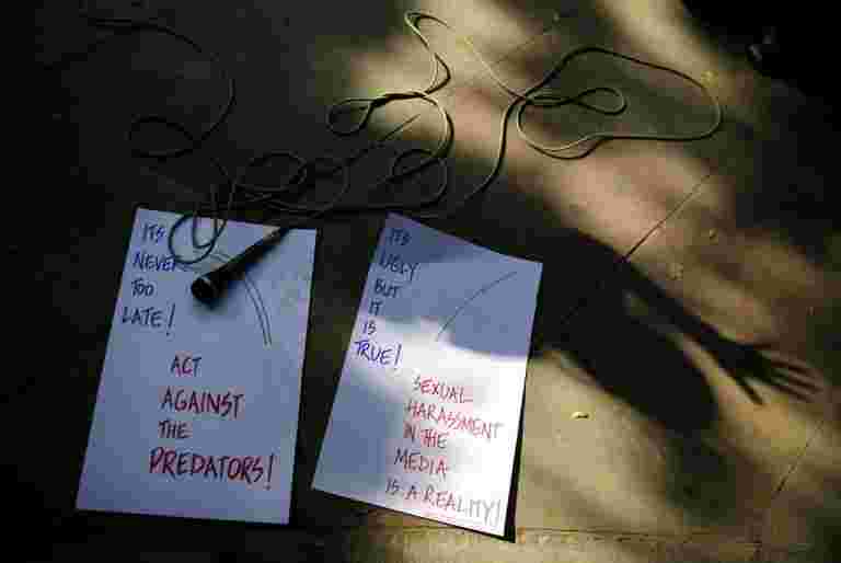 針對印度的#metoo投訴人的誹謗套裝可以攤位運動