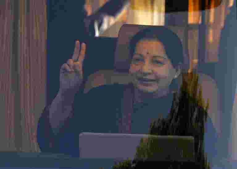 Jayalalithaa在第二紀的紀念日上記得