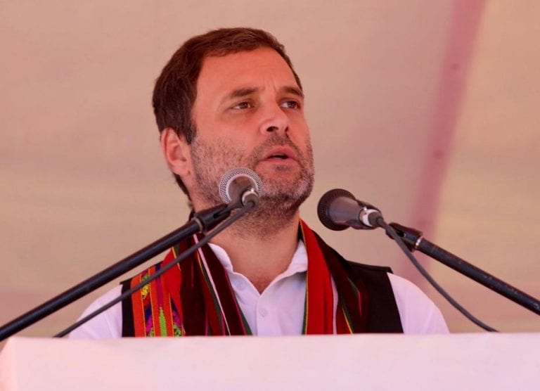 Modi使用了政治資本的外科罷工，推文Rahul Gandhi