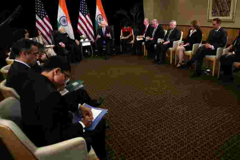 印度表示準備從美國進口更多的天然氣和石油