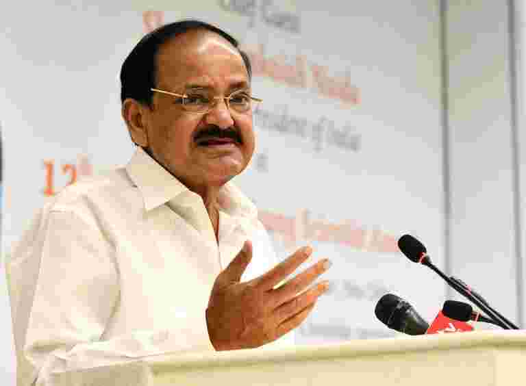 這是我們專注于印度崛起作為軟動力的時候，vp naidu說