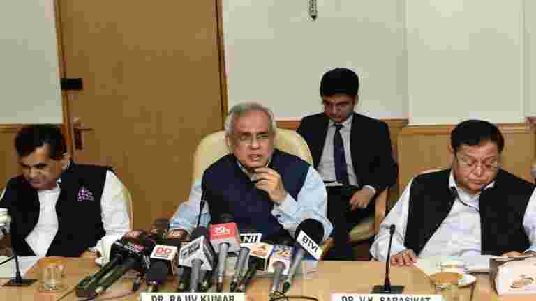 Telangana模型可以是其中一個選項而不是農場貸款豁免，說Niti Aayog副主席Rajiv Kumar