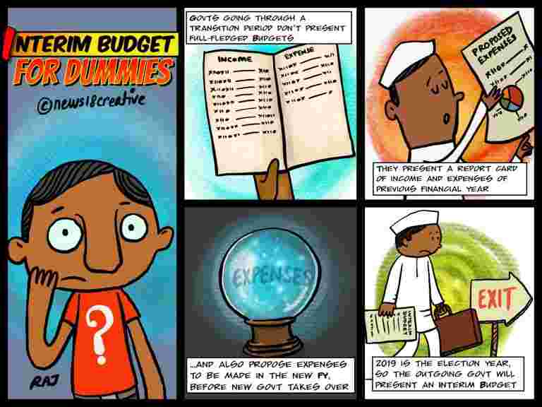 不知道臨時預算是什么？這是一個漫畫插圖