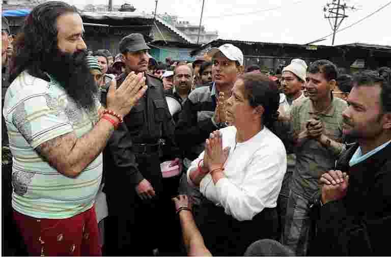 Gurmeet Ram Rahim Singh獲得了記者謀殺案的終身監禁