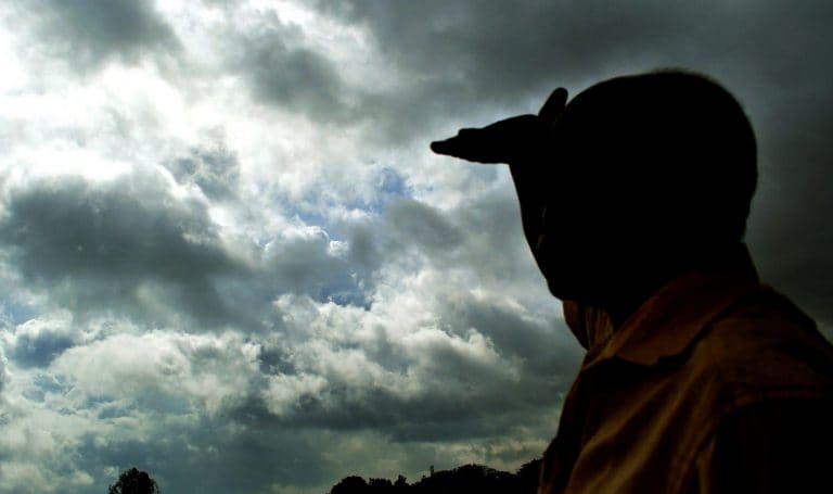 遇見了今年干旱的機會非常少