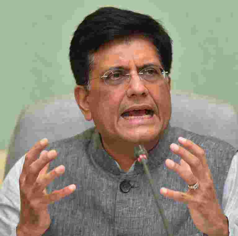 收入高達9.5萬盧比的人可以逃避稅費：FM Piyush Goyal.